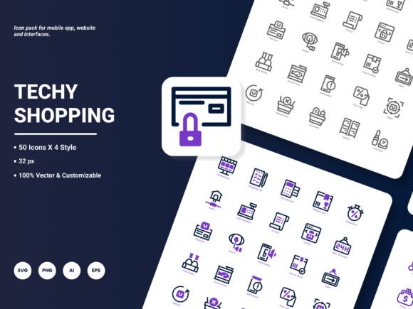 Digital Shop Icon Pack Review for Embroidery Projects
